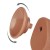 dildo 7.5'' Sliding Skin Dual Layer Dong Brown