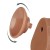 dildo 8.5'' Sliding Skin Dual Layer Dong Brown