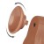 dildo 8.5'' Sliding Skin Dual Layer Dong Brown