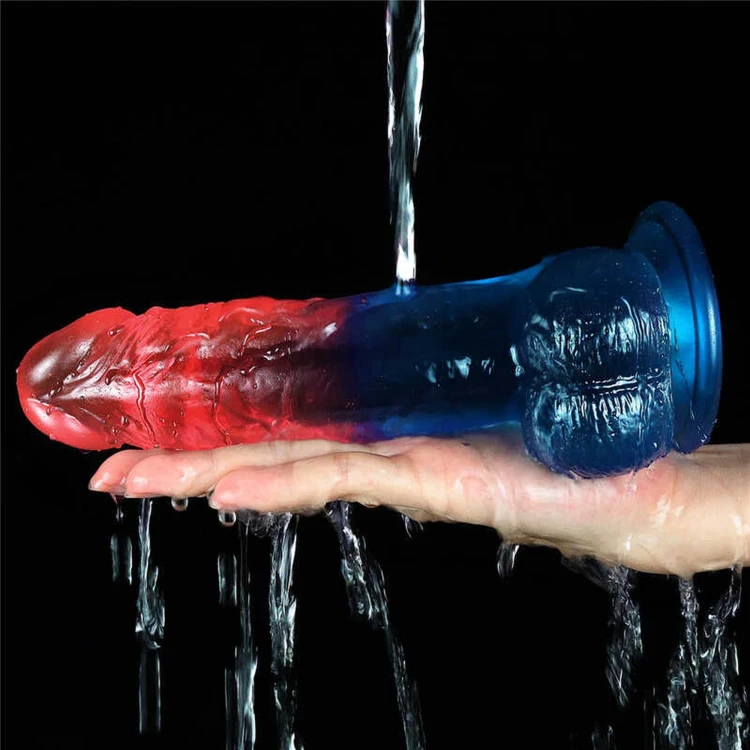 dildo 8'' Dazzle Studs