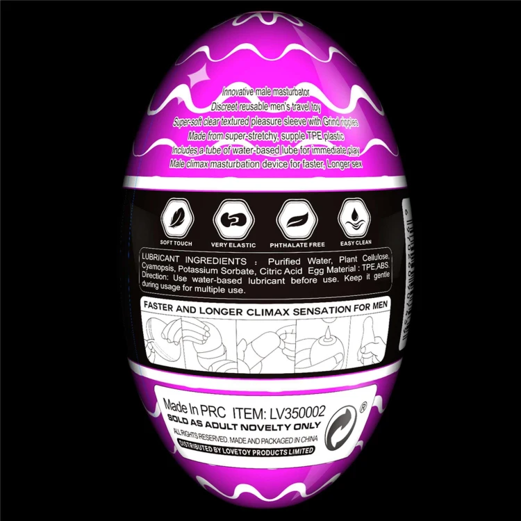 masturbator Giant Egg Grind Ripples Edition