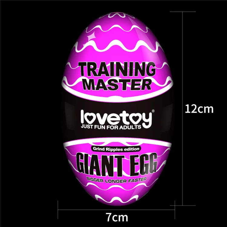 masturbator Giant Egg Grind Ripples Edition