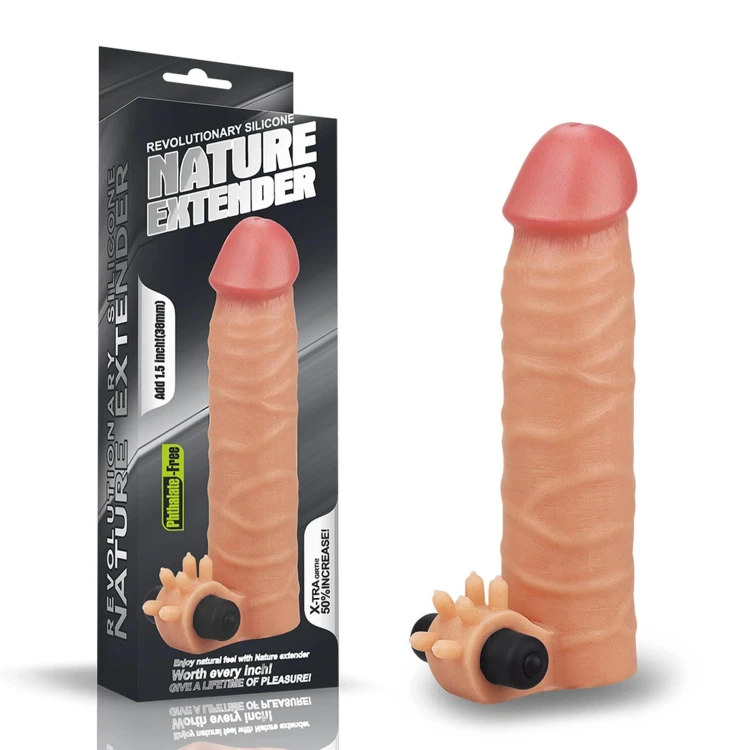 nakładka Add 1.5" Vibrating Silicone Extender