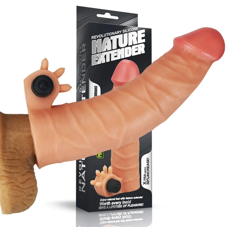 nakładka Add 1.5" Vibrating Silicone Extender
