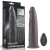 dildo 9.0'' Dual Layered Platinum Silicone Rotator