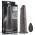 dildo 8.0'' Dual Layered Platinum Silicone Rotator