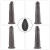 dildo 8.0'' Dual Layered Platinum Silicone Rotator