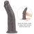 dildo 8.0'' Dual Layered Platinum Silicone Rotator