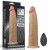 dildo 9.0'' Dual Layered Platinum Silicone Rotator