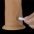 dildo 9.0'' Dual Layered Platinum Silicone Rotator
