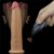dildo 9.0'' Dual Layered Platinum Silicone Rotator