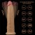 dildo 9.0'' Dual Layered Platinum Silicone Rotator