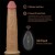 dildo 9.0'' Dual Layered Platinum Silicone Rotator
