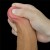 dildo 9.0'' Dual Layered Platinum Silicone Rotator