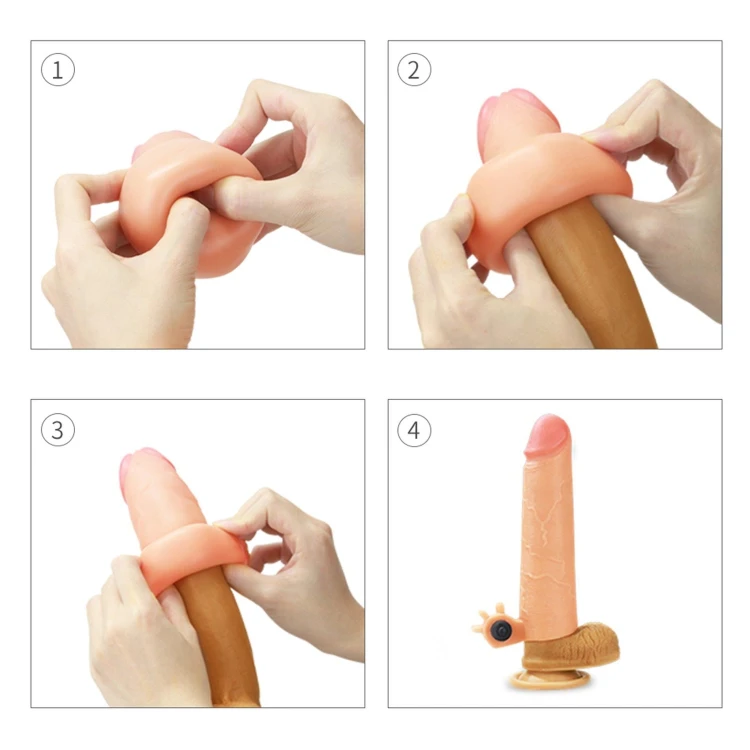 nakładka Add 2" Vibrating Silicone Extender