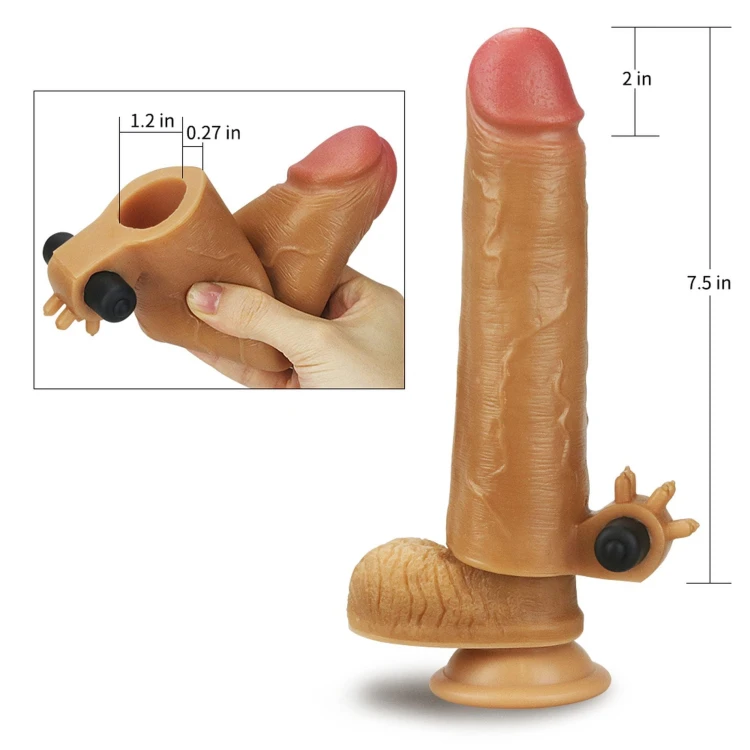 nakładka Add 2" Vibrating Silicone Extender