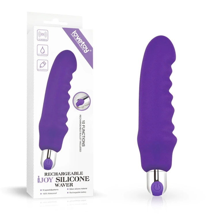wibrator Rechargeable IJOY Silicone Waver