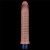 wibrator 9.5" REAL SOFTEE Rechargeable Silicone Vibrating Dildo