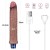 wibrator 9.5" REAL SOFTEE Rechargeable Silicone Vibrating Dildo