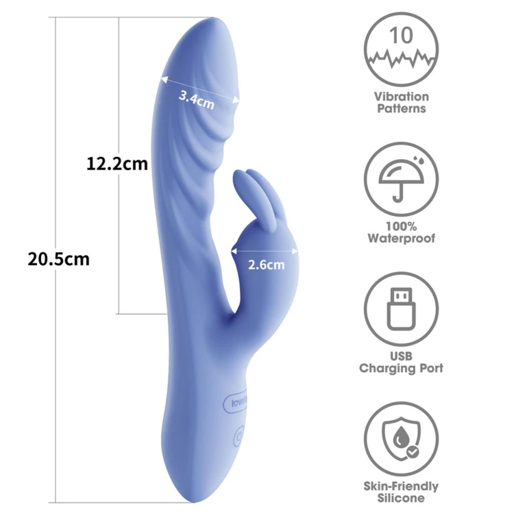 wibrator króliczek L'Allure Swirl Rechargeable Vibrator
