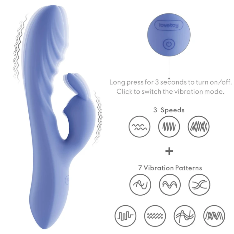 wibrator króliczek L'Allure Swirl Rechargeable Vibrator