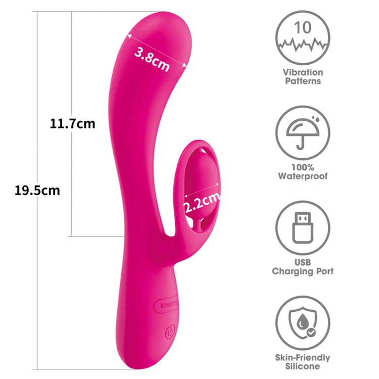 wibrator króliczek L'Allure Swirl Rechargeable Vibrator