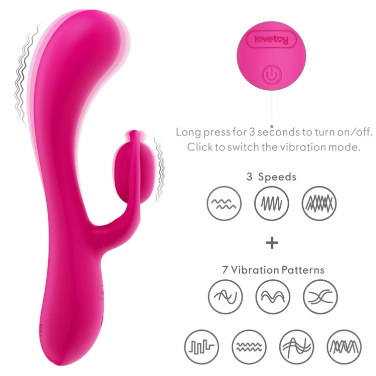 wibrator króliczek L'Allure Swirl Rechargeable Vibrator