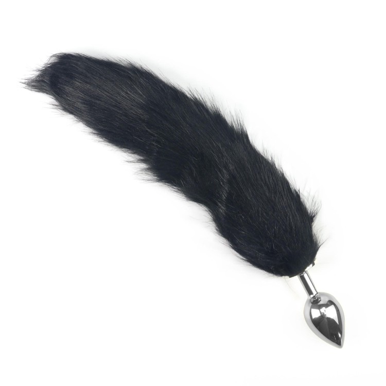 korek analny Metal Anal Tail