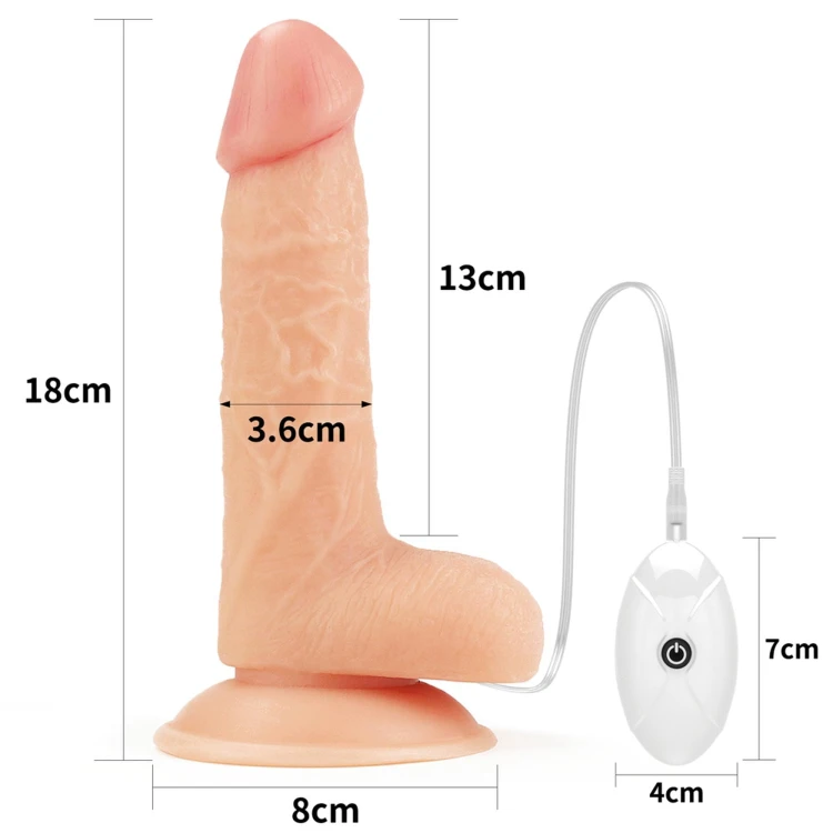 strap-on Vibrating Easy Set 7.0''