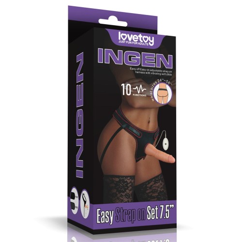 strap-on Vibrating Easy Set 7.5''