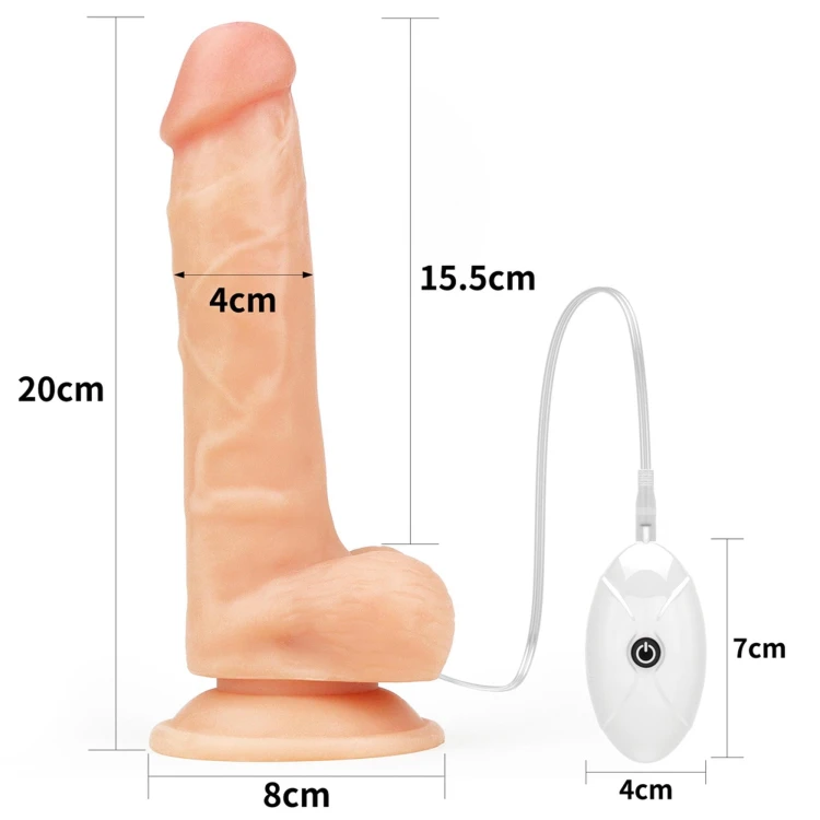 strap-on Vibrating Easy Set 7.5''