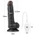 dildo Vibrating Easy Strapon Set 7.5'' Black