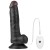 dildo Vibrating Easy Strapon Set 7.5'' Black