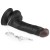 dildo Vibrating Easy Strapon Set 7.5'' Black