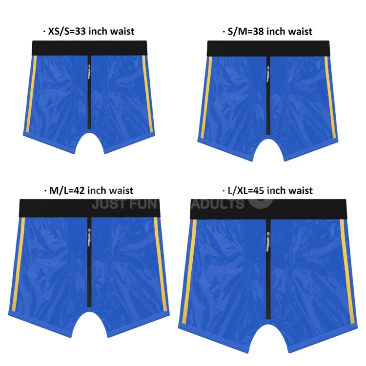 szorty strap-on Chic  shorts Blue- 71 cm - 79 cm