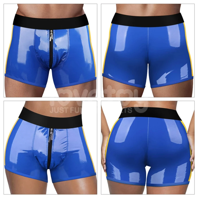 szorty strap-on Chic shorts Blue- 81 cm - 89 cm