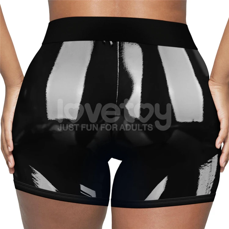 szorty strap-on Chic shorts Black - 71 cm - 79 cm