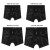 szorty strap-on Chic shorts Black -  81 cm - 89 cm