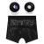 szorty strap-on Chic shorts Black -  81 cm - 89 cm