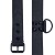 obroża Bondage Fetish Black Matt Collar With Leash