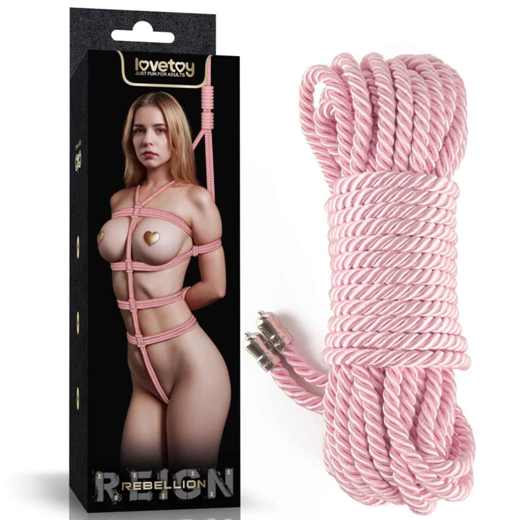lina do krępowania Rebellion Reign Rose Silky Bondage Rope