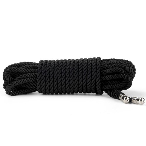 lina do krępowania Rebellion Reign Ebony Silky Bondage Rope 10 m
