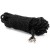 lina do krępowania Rebellion Reign Ebony Silky Bondage Rope 10 m