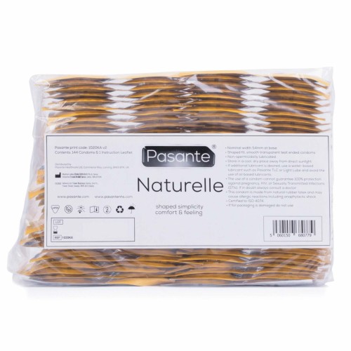 prezerwatywy Pasante Naturelle Condoms Bulk Packs 144 pcs