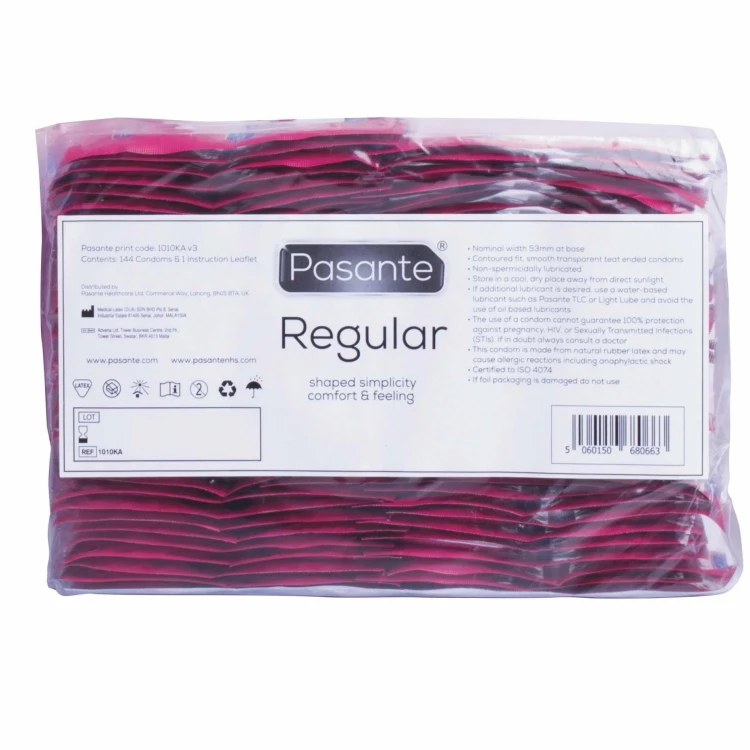 prezerwatywy Pasante Regular Condoms Bulk 144 pcs
