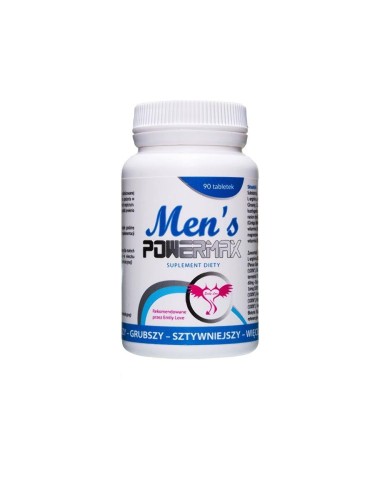 suplement - wzmaga potencję, przedłuża stosunek Men Powermax- 60tab