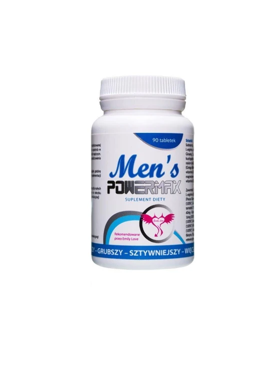 suplement - wzmaga potencję, przedłuża stosunek Men Powermax- 60tab
