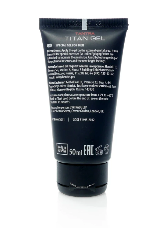 żel Titan GEL 50ml.( ORGINAL )