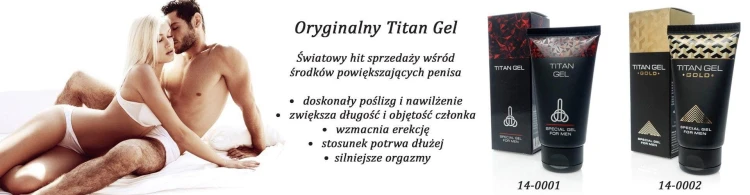 żel Titan GEL 50ml.( ORGINAL )