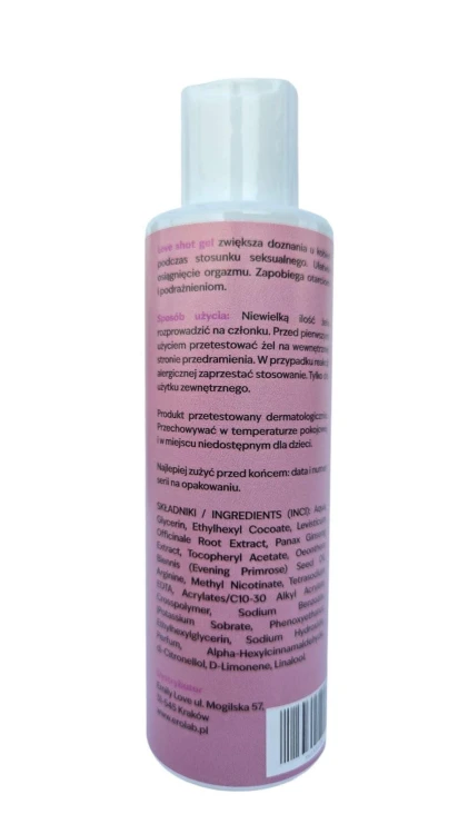 żel zwiększający doznania Love shot Gel 150